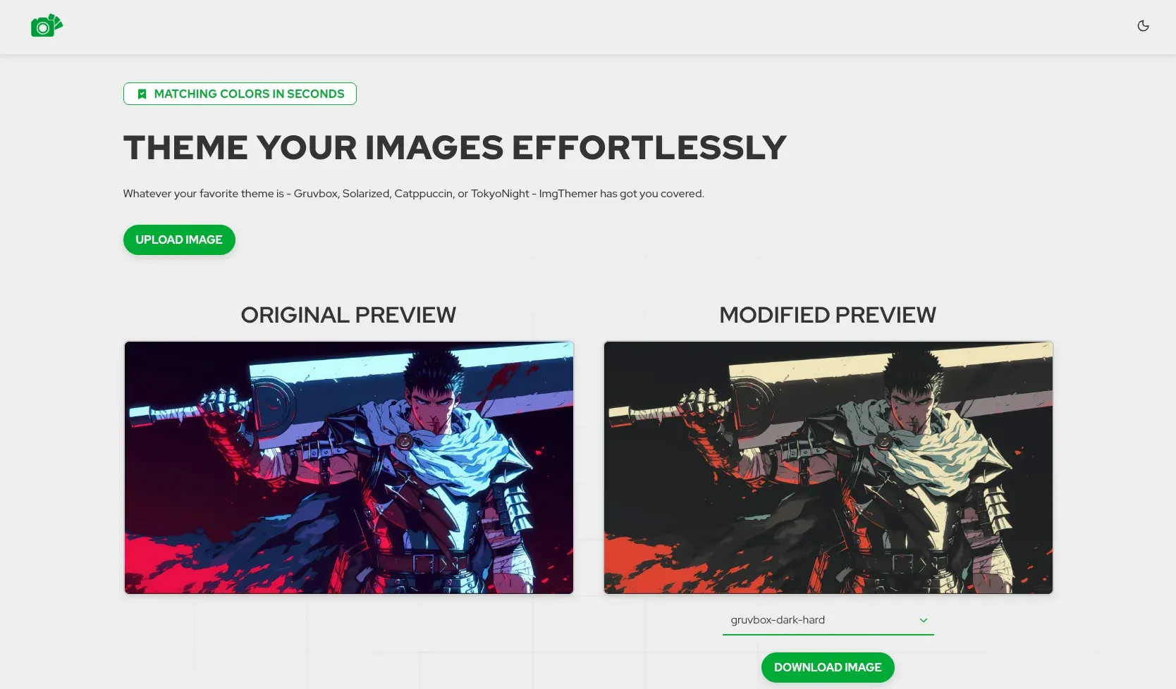 Preview of the project